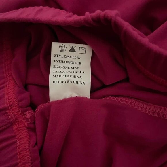 New Mix Pink Leggings One Size NWT | Buttery Soft Stretch Lounge Pants - Picture 8 of 10